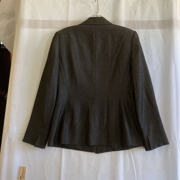 Le Suit Petite Suit Jacket Black One Button size 6P Black - Picture 10 of 12